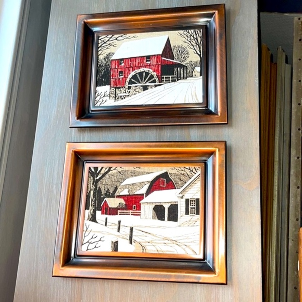 Vintage Barn & Mill Wall Art